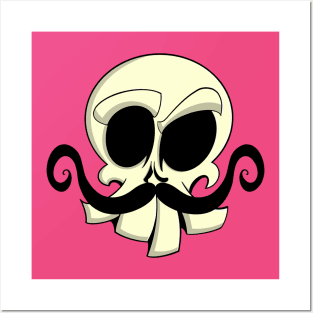 Fancy Skull Posters and Art